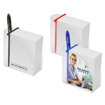 EXPRESSDRUCK Designer-Zettelbox mit Stifteköcher
